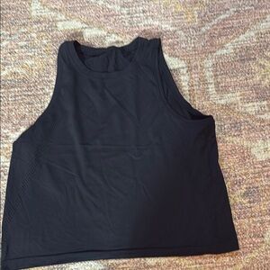 Lululemon black  tank top size 12